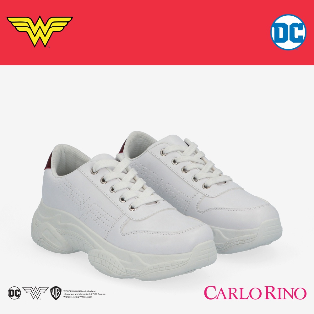 Wonder Woman LaceUp Sneakers Carlo Rino Online Shopping Wonder Woman LaceUp Sneakers Carlo Rino Online Shopping