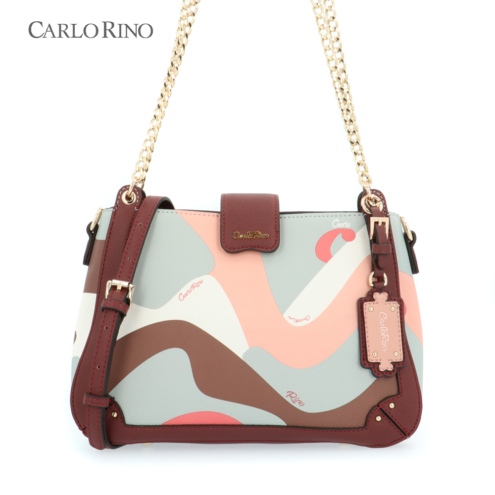 chain link shoulder bag