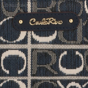 Carlo GEO Jacquard Wallet with Lanyard