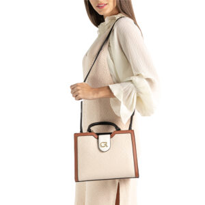 Divergent Top Handle Bag