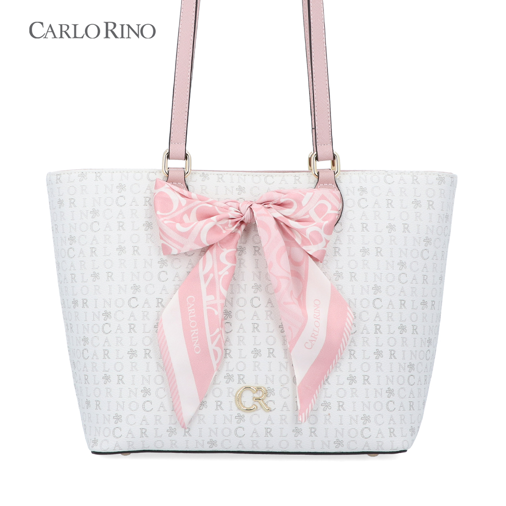 Carlo Rino Small Tote Bag Blush Pink 34723-003-64 Metro Department Store