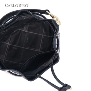 Carlo GEO Jacquard Bucket Bag