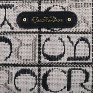 Carlo GEO Jacquard Wallet With Lanyard