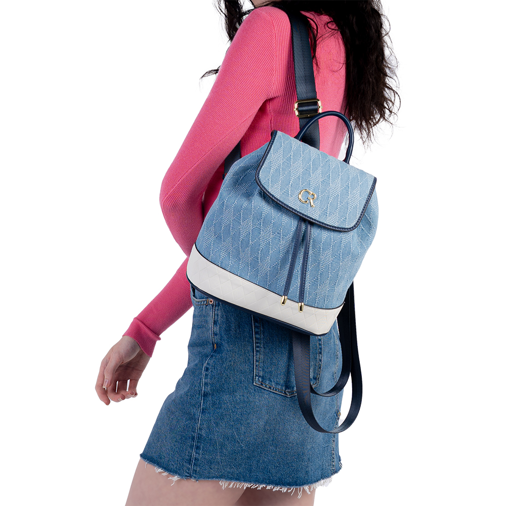 Denim Backpack