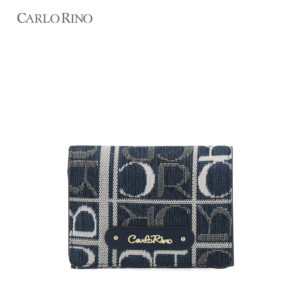 Carlo GEO Jacquard 2-fold Short Wallet