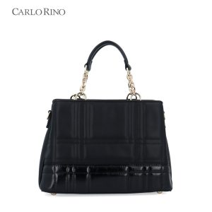 Miss Carlo Quilted Top Handle