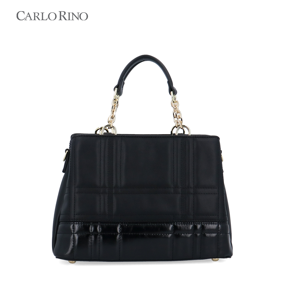 Miss Carlo Quilted Top Handle