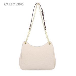 CR Delia Monogram 2-Way Shoulder Bag