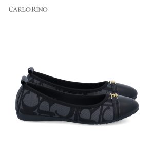 CR Brushed Monogram Ballerinas