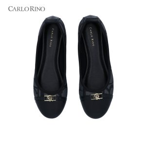 CR Brushed Monogram Ballerinas