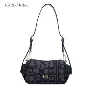 Carlo GEO Jacquard Ellie Pocketed Bag