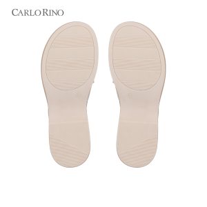 CR Cross Buckle Wedge Sandals