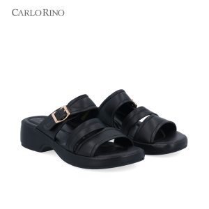 CR Trio Buckle Wedge Sandals