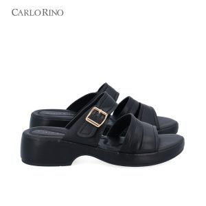 CR Trio Buckle Wedge Sandals