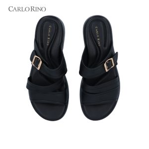 CR Trio Buckle Wedge Sandals