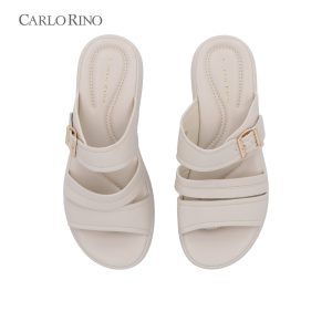CR Trio Buckle Wedge Sandals