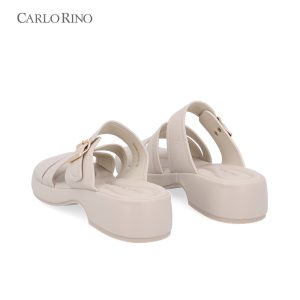 CR Trio Buckle Wedge Sandals