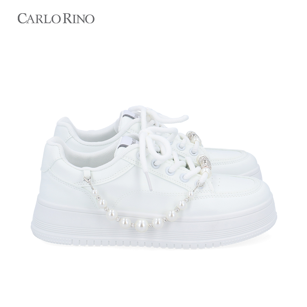 CR Pearl-Embellished Sneakers