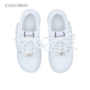 CR Pearl-Embellished Sneakers