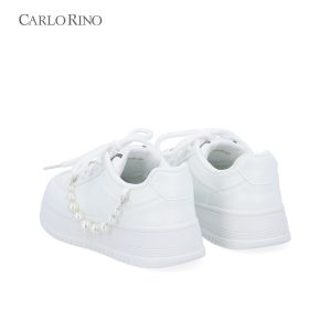 CR Pearl-Embellished Sneakers