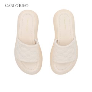 CR Cloud Monogram Embossed Slides