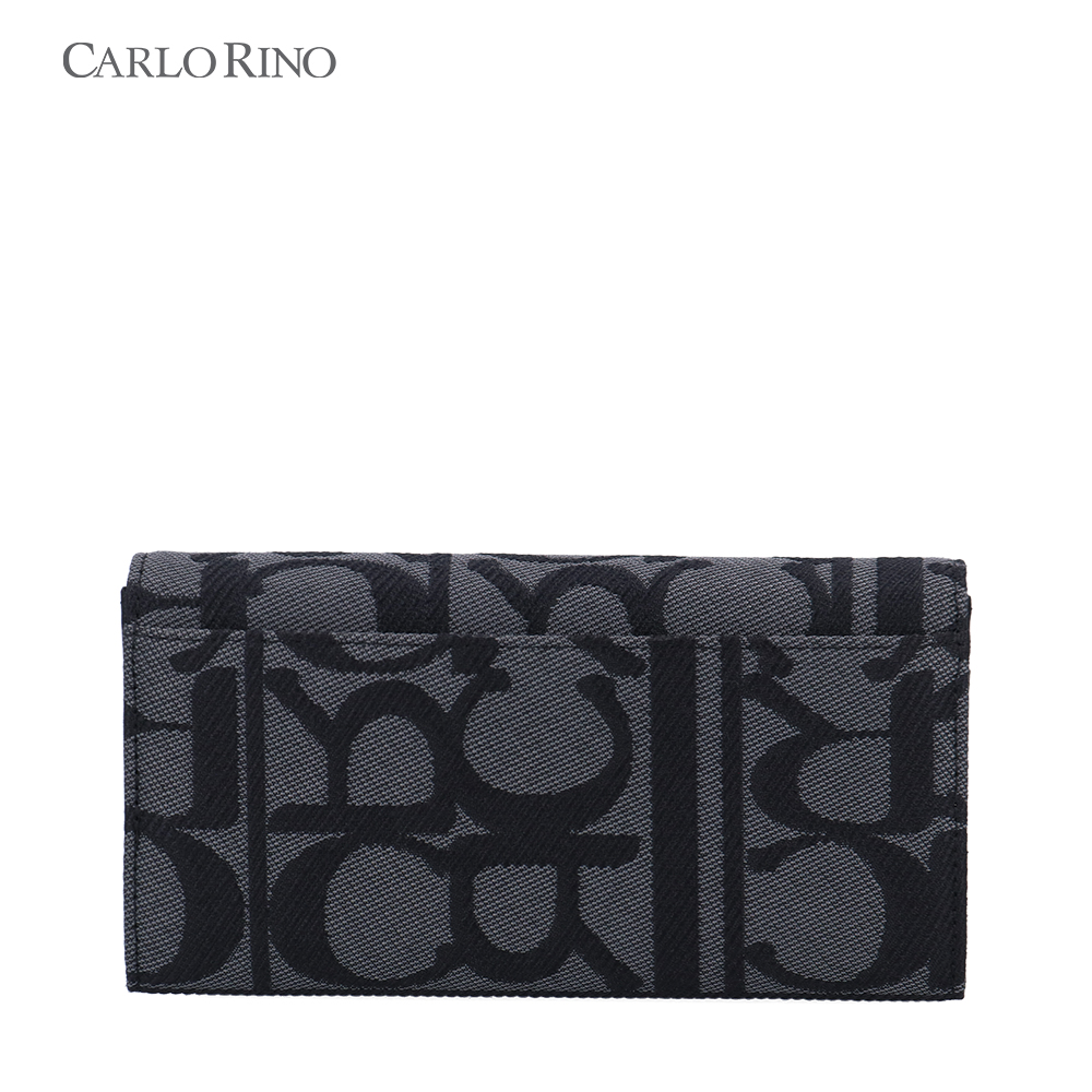 Carlo GEO Jacquard Bi-Fold Wallet