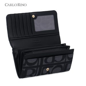 Carlo GEO Jacquard Bi-Fold Wallet