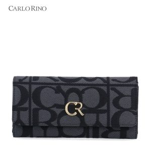 Carlo GEO Jacquard Tri-Fold Wallet