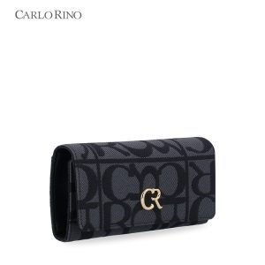 Carlo GEO Jacquard Tri-Fold Wallet