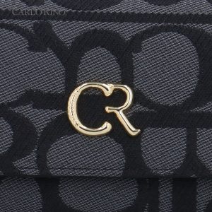 Carlo GEO Jacquard Tri-Fold Wallet