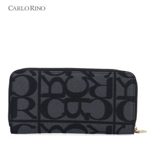 Carlo GEO Jacquard Zip Around Wallet