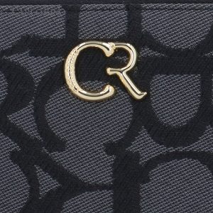 Carlo GEO Jacquard Zip Around Wallet