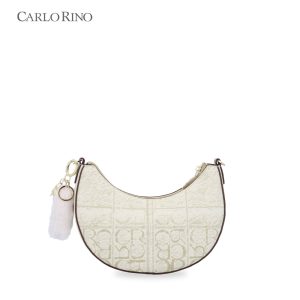 Carlo GEO Fluffe Luna Crossbody Bag