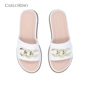 CR Lynn Oversized Chain Flats