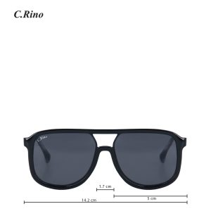 C.Rino Altair Dual-Bridge Aviator Sunglasses