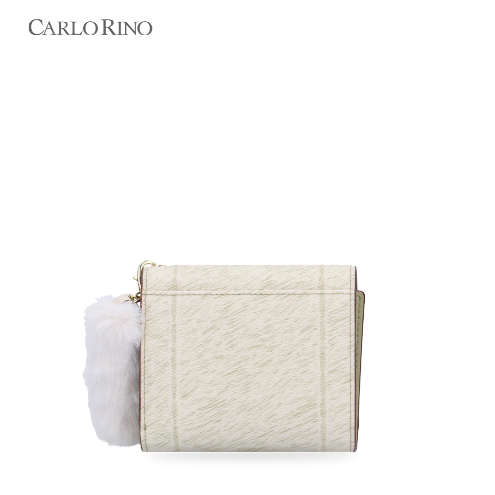 Carlo GEO Fluffe Short Fold Wallet