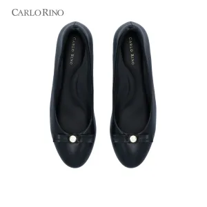 CR Petal Bow Wedge Flats