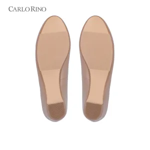 CR Petal Bow Wedge Flats
