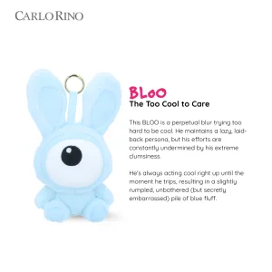 Bloo Plushie Bag Charm Bloo Plushie Bag Charm