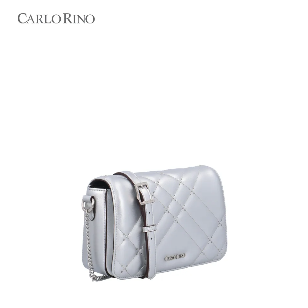 Glen Quilted Crossbody