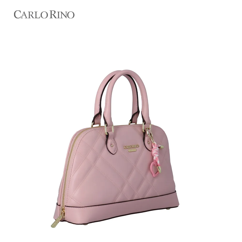 Glen Quilted Top Handle Bag