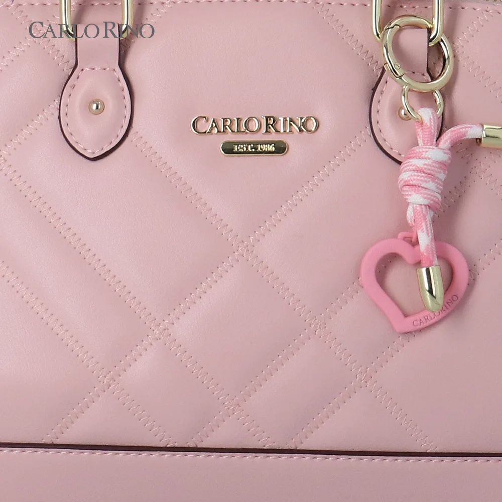 Glen Quilted Top Handle Bag Glen Quilted Top Handle Bag