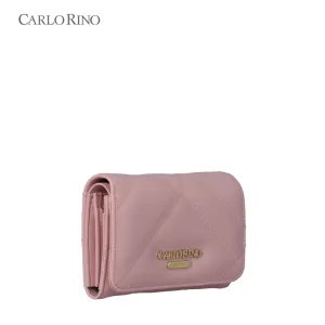 Glen Quilted Bi-Fold Short Wallet