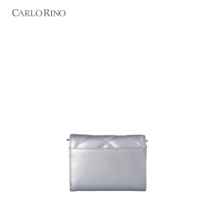 Glen Quilted Crossbody Short Wallet