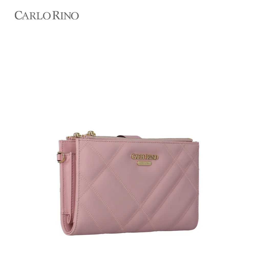 Glen Quilted Wristlet
