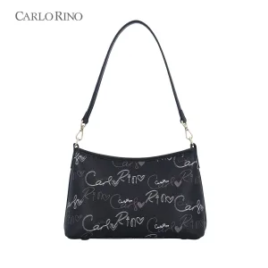 Calligraphy Monogram 2 Way Shoulder Bag Set Calligraphy Monogram 2 Way Shoulder Bag Set