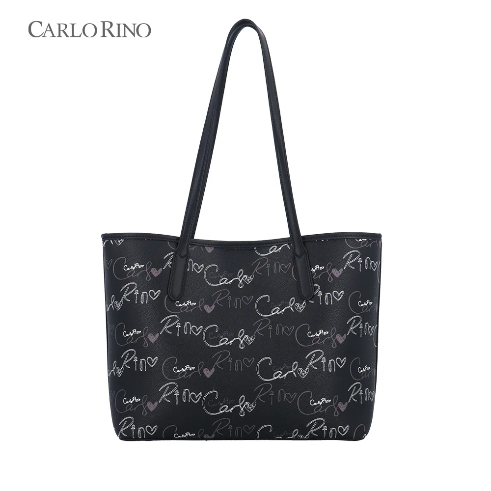 Calligraphy Monogram Tote Bag Set Calligraphy Monogram Tote Bag Set
