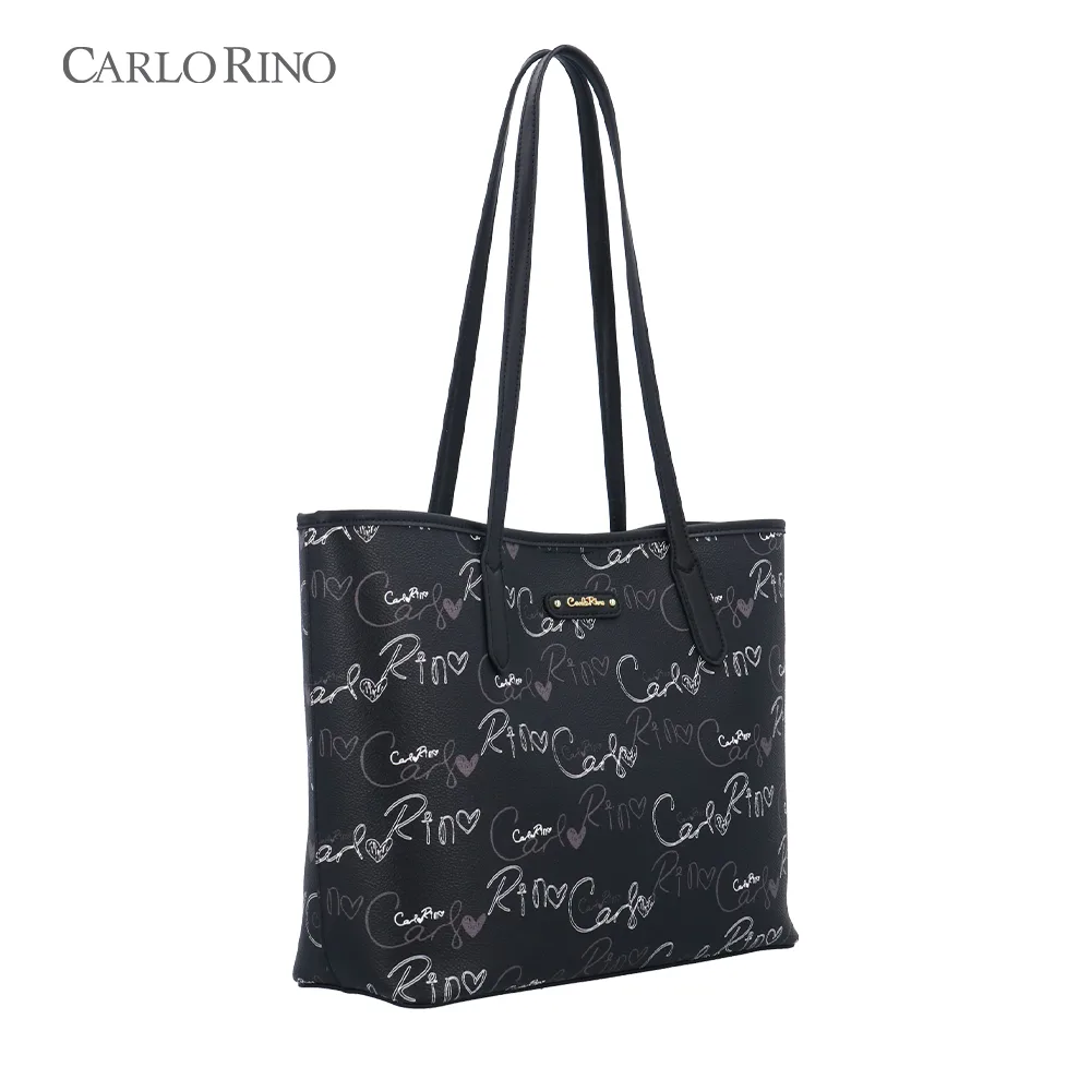 Calligraphy Monogram Tote Bag Set Calligraphy Monogram Tote Bag Set