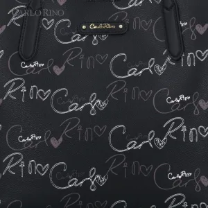 Calligraphy Monogram Tote Bag Set Calligraphy Monogram Tote Bag Set