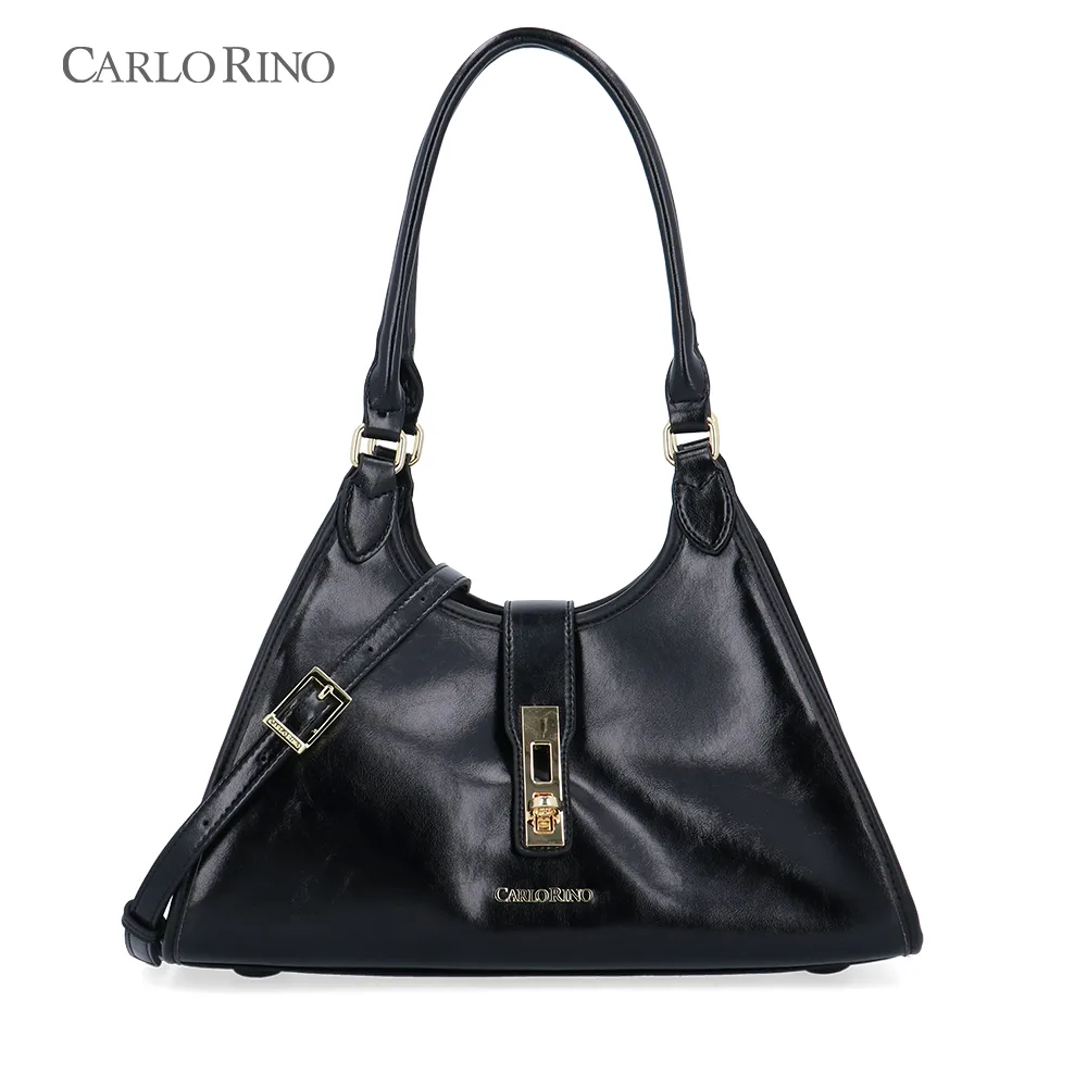 Glossy Hobo 2-Way Shoulder Bag Glossy Hobo 2-Way Shoulder Bag